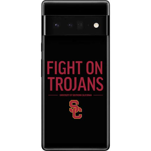 University of Southern California Fight On Trojans Google Pixel 6 Pro Skin